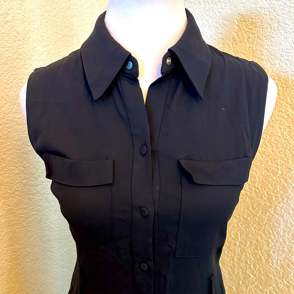 A.L.C. Hayden Sleeveless Shirtdress - Picture 5 of 10